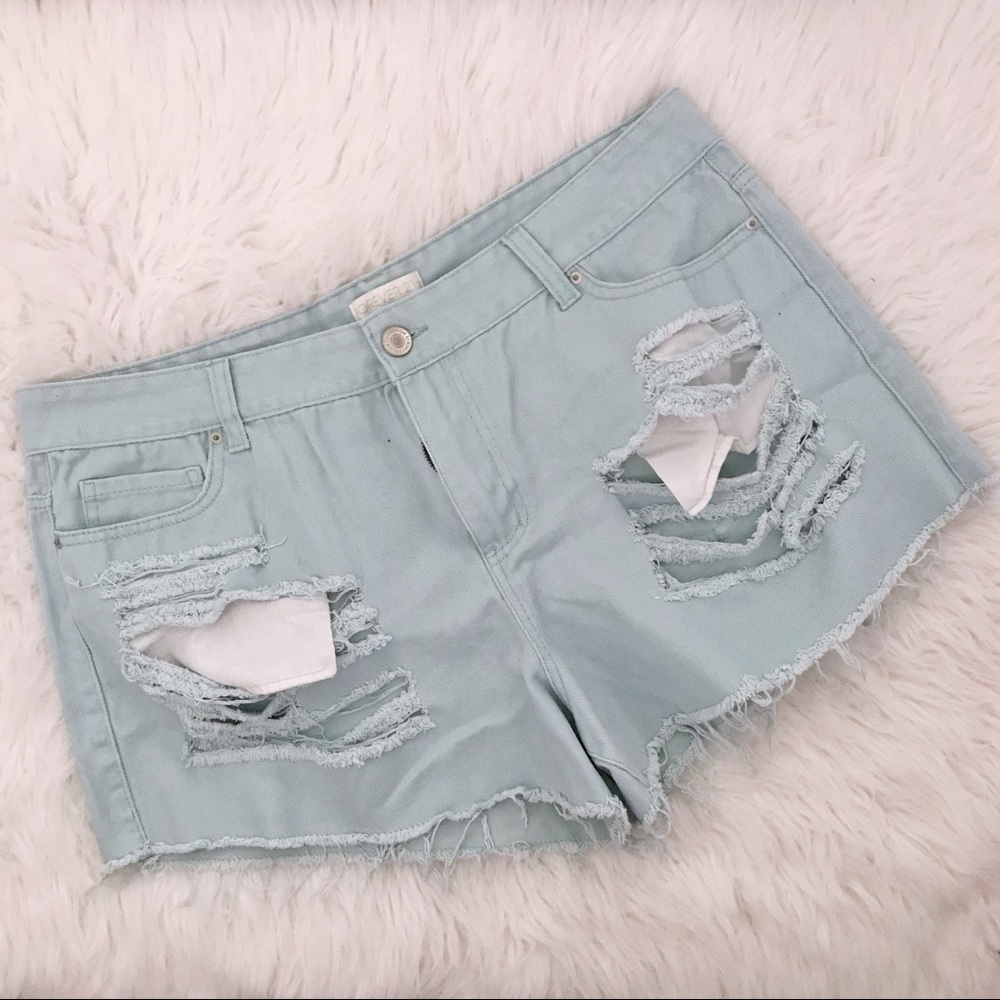 Distressed Shorts